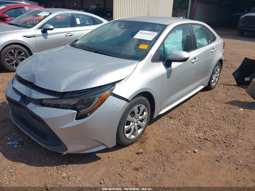 Vin: 5yfepmae4mp184633, lot: 46650819, toyota corolla le 20212