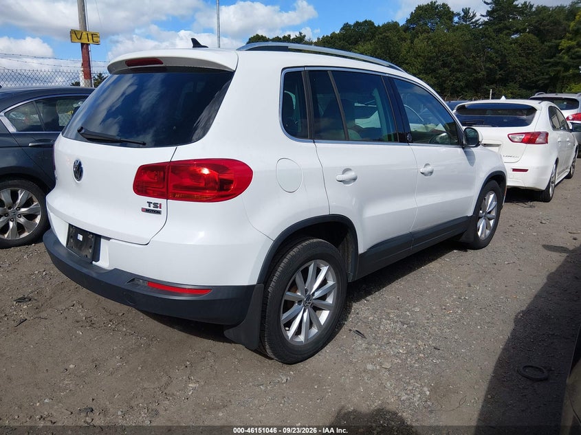 Vin: wvgsv7ax9hk012450, lot: 46650831, volkswagen tiguan 2.0t wolfsburg edition 20174