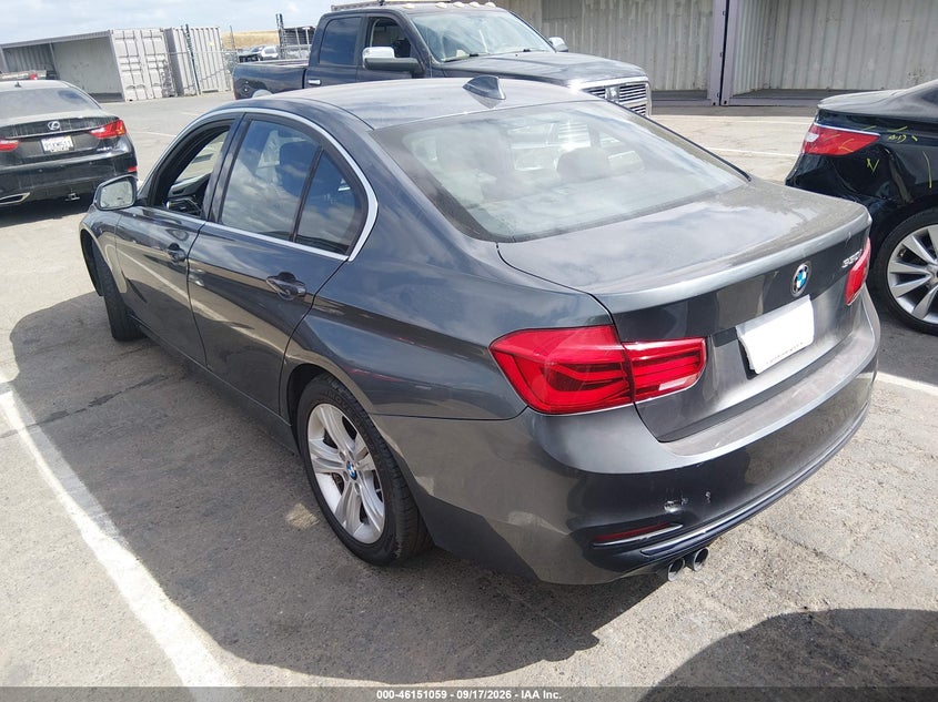 BMW 330I 2018 VIN WBA8B9G57JNU99920