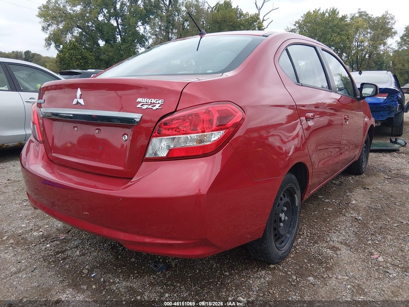 Vin: ml32f3fj0hh001965, lot: 46650854, mitsubishi mirage g4 es 20174