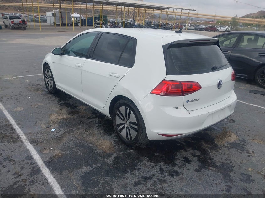 Vin: wvwkp7au3gw914488, lot: 46650862, volkswagen e-golf se 20163