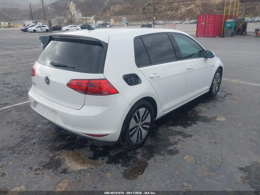 Vin: wvwkp7au3gw914488, lot: 46650862, volkswagen e-golf se 20164