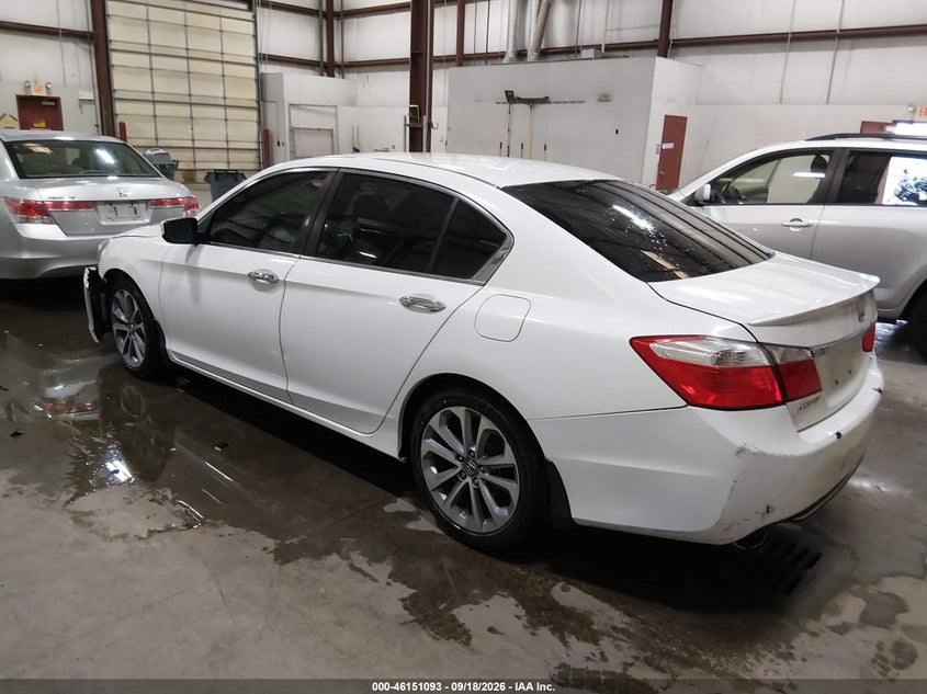 Vin: 1hgcr2f51ea033674, lot: 46650878, honda accord sport 20143