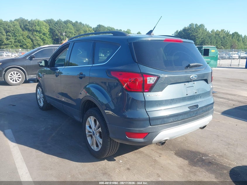 Vin: 1fmcu0hd0kua42720, lot: 46650879, ford escape sel 20193