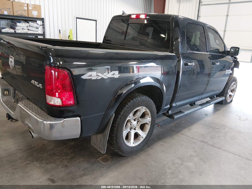 Vin: 1c6rr7lt3js172435, lot: 46650881, ram 1500 harvest  4x4 5'7 box 20184