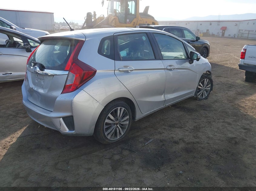 Vin: 3hggk5h80fm711950, lot: 46650891, honda fit ex/ex-l 20154