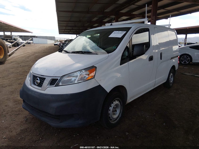 Vin: 3n6cm0kn3fk713581, lot: 46650892, nissan nv200 s 20152