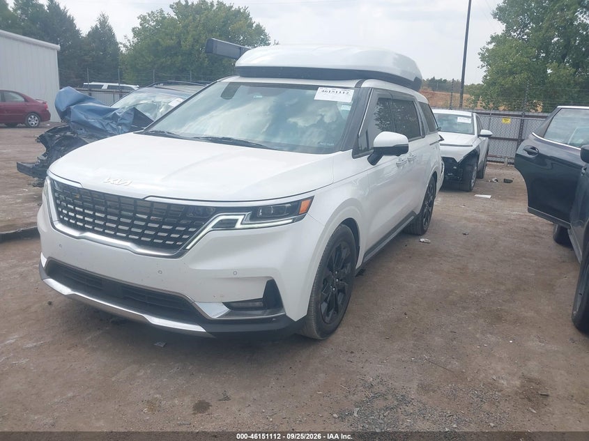 Vin: kndne5h38n6067985, lot: 46650897, kia carnival sx prestige 20222