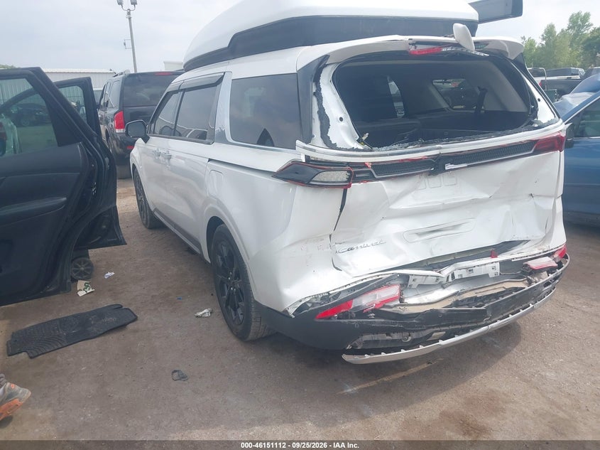 Vin: kndne5h38n6067985, lot: 46650897, kia carnival sx prestige 20223
