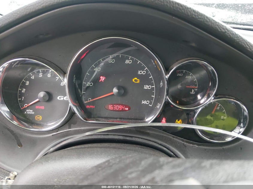 PONTIAC G6 2009 VIN 1G2ZG57B494180973