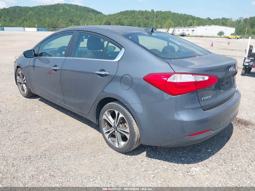 Vin: knafx4a87f5320765, lot: 46650907, kia forte ex 20153