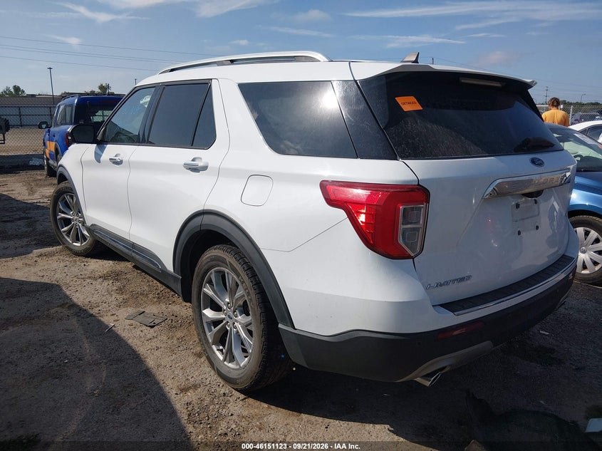Vin: 1fmsk7fh9mgb08019, lot: 46650908, ford explorer limited 20213