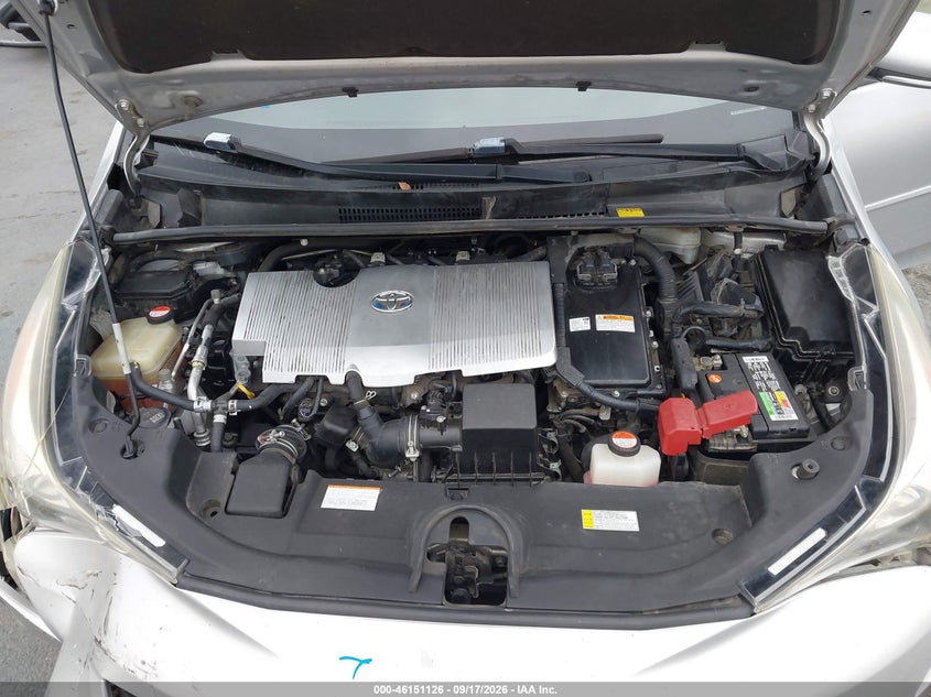TOYOTA PRIUS 2016 VIN JTDKARFU6G3013459