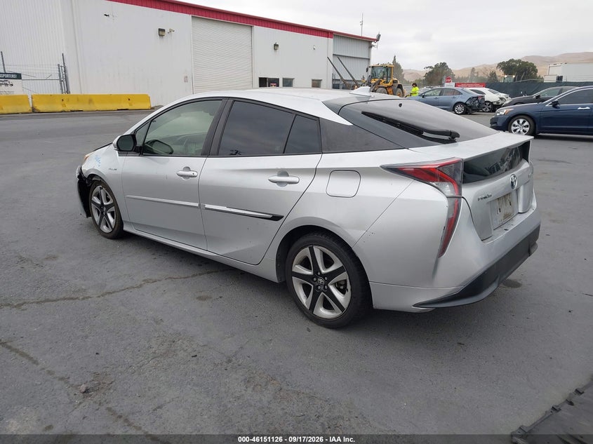 Vin: jtdkarfu6g3013459, lot: 46650911, toyota prius three touring 20163