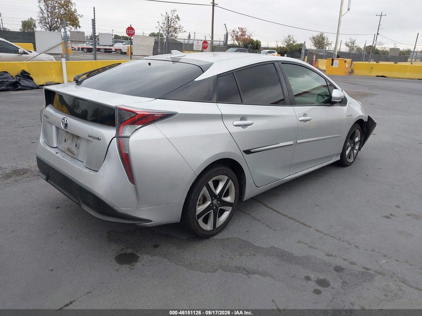 Vin: jtdkarfu6g3013459, lot: 46650911, toyota prius three touring 20164