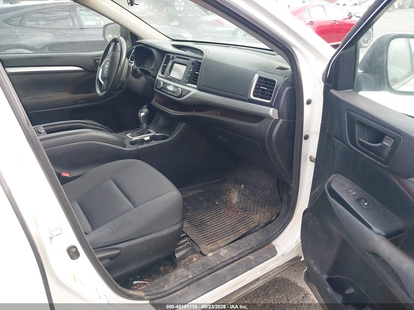TOYOTA HIGHLANDER HYBRID 2017 VIN 5TDBGRFH5HS024406