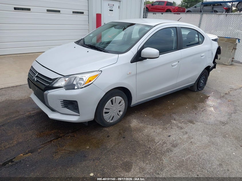Vin: ml32fufj3rhf08501, lot: 46650928, mitsubishi mirage g4 es 20242
