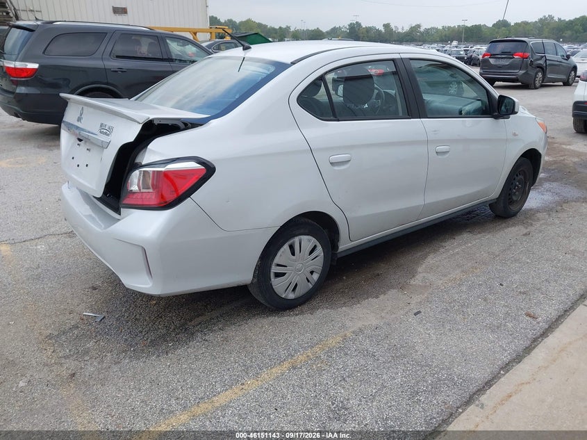 Vin: ml32fufj3rhf08501, lot: 46650928, mitsubishi mirage g4 es 20244