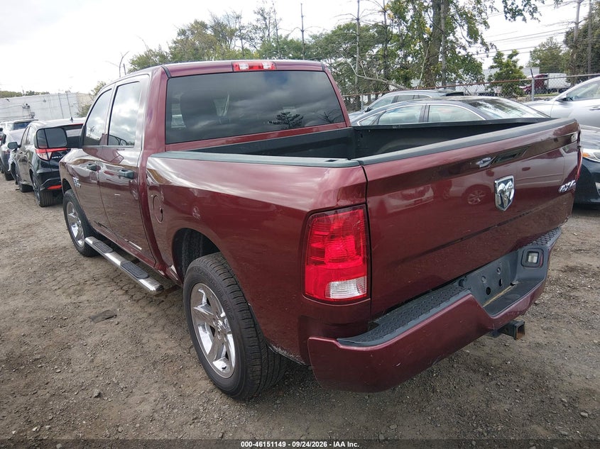 Vin: 3c6rr7kg9jg198372, lot: 46650934, ram 1500 express  4x4 5'7 box 20183