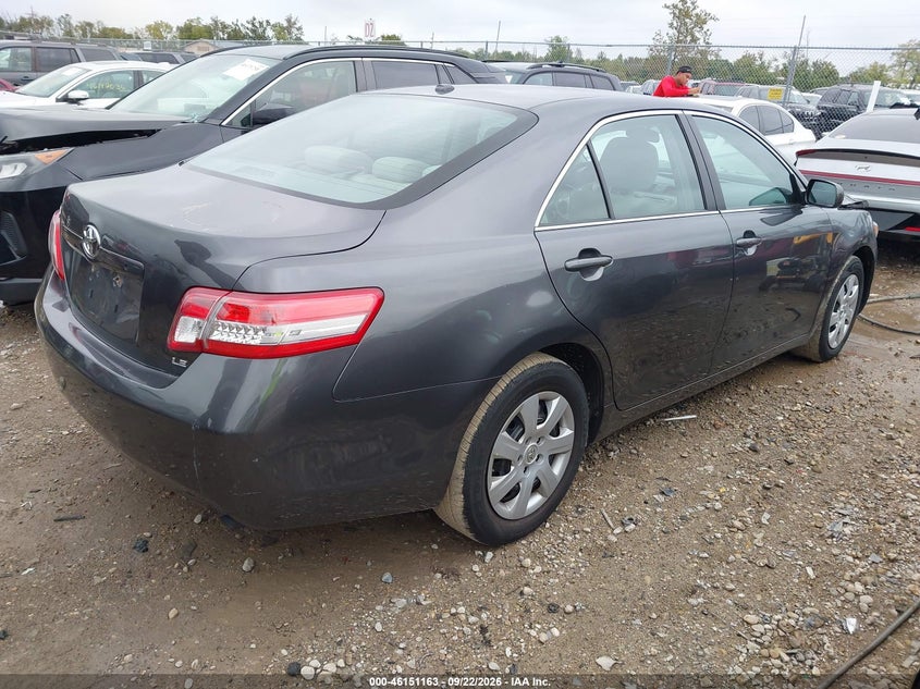 Vin: 4t4bf3ek2ar045441, lot: 46650948, toyota camry le 20104