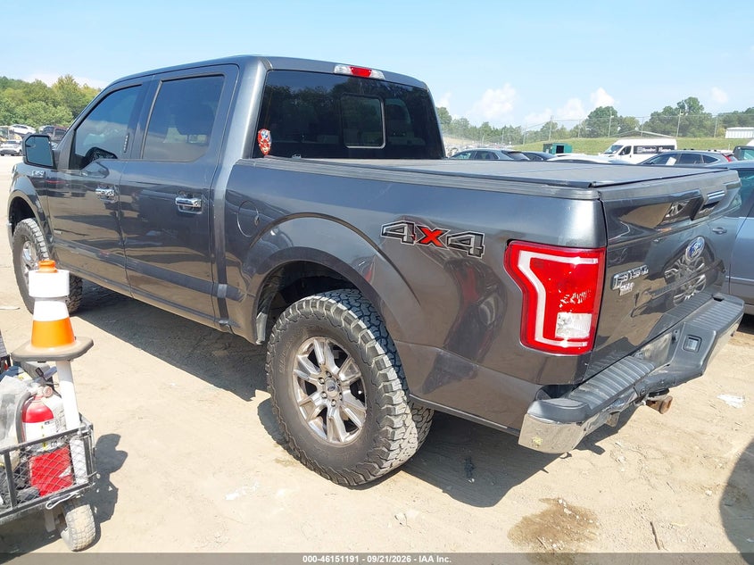 Vin: 1ftew1ep7hfc33608, lot: 46650975, ford f-150 xlt 20173