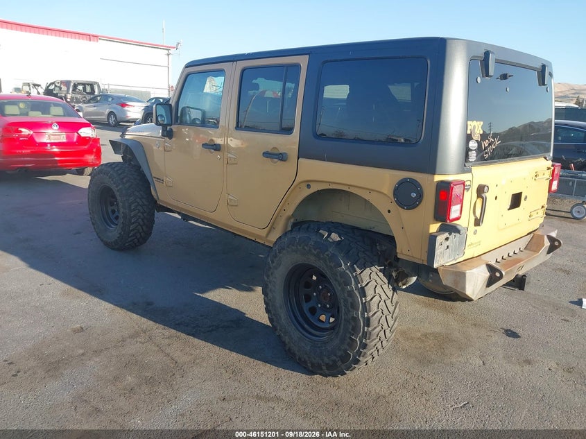 Vin: 1c4bjwfg4el162992, lot: 46650986, jeep wrangler unlimited rubicon 20143
