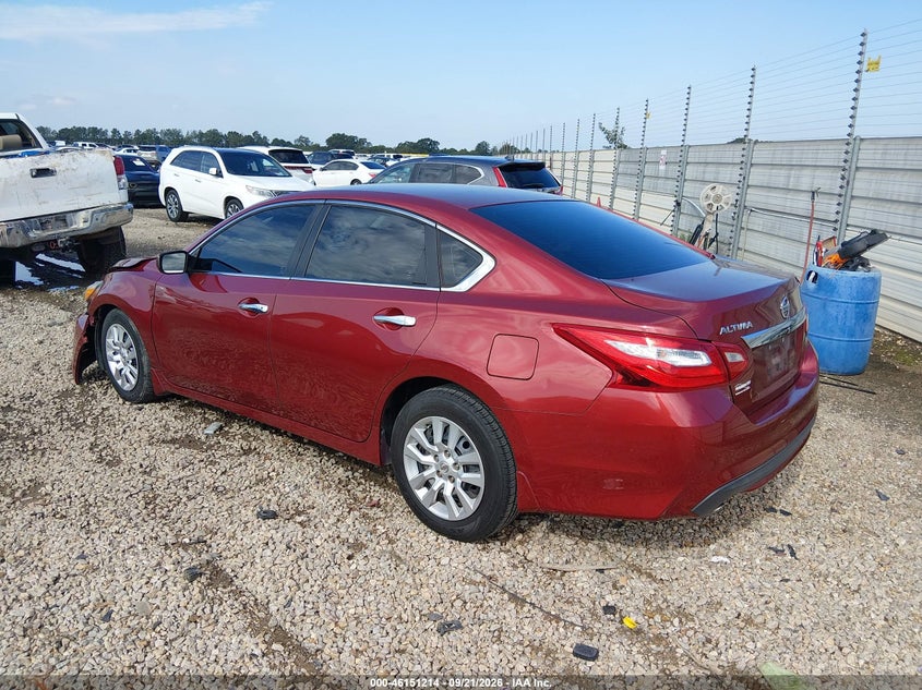 Vin: 1n4al3ap6gn393255, lot: 46650999, nissan altima 2.5 s 20163