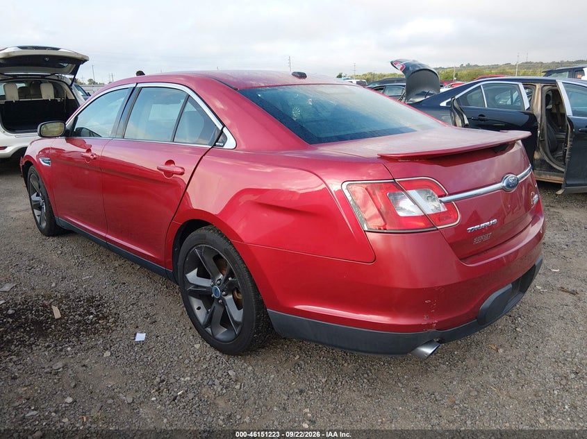 Vin: 1fahp2kt5ag101857, lot: 46651008, ford taurus sho 20103
