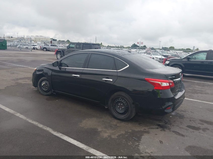Vin: 3n1ab7ap3gl646345, lot: 46651009, nissan sentra fe+ s/s/sl/sr/sv 20163