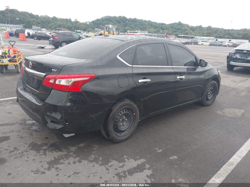 Vin: 3n1ab7ap3gl646345, lot: 46651009, nissan sentra fe+ s/s/sl/sr/sv 20164