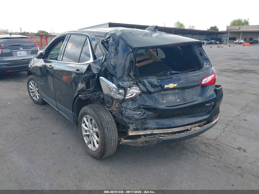 Vin: 2gnaxuev4l6238478, lot: 46651023, chevrolet equinox awd lt 1.5l turbo 20203