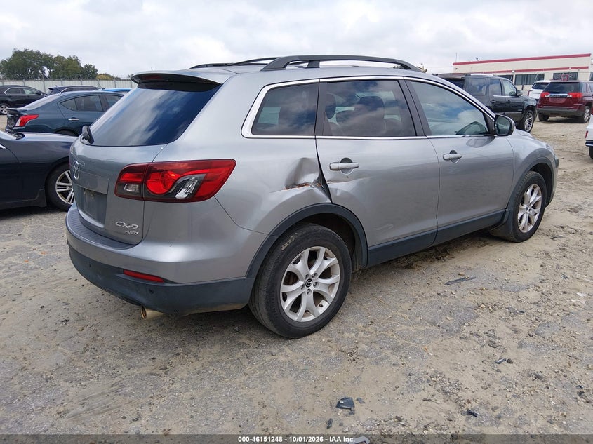 Vin: jm3tb3ca1d0406654, lot: 46651033, mazda cx-9 touring 20134