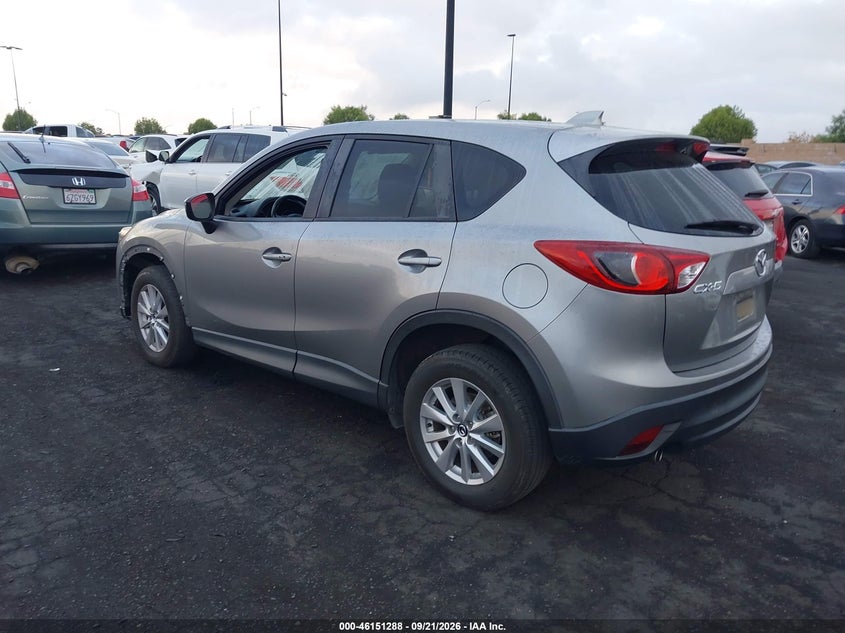 Vin: jm3ke2cy5f0542122, lot: 46651073, mazda cx-5 touring 20153