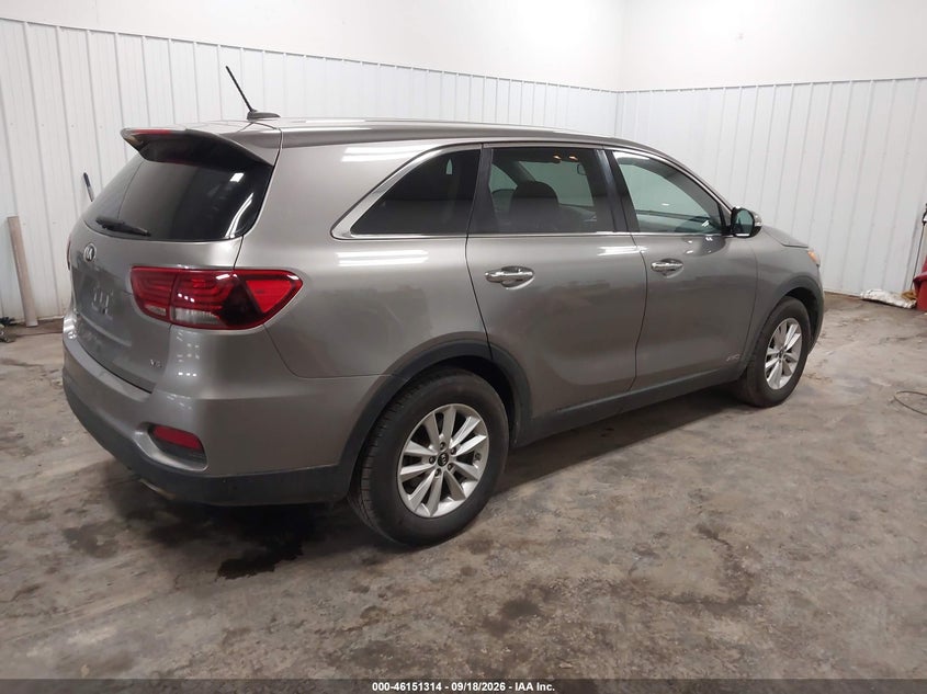 Vin: 5xypgda58kg521010, lot: 46651099, kia sorento 3.3l lx 20194