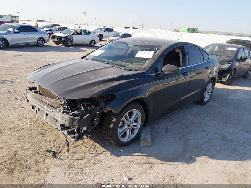 Vin: 3fa6p0hd6jr240285, lot: 46651118, ford fusion se 20182