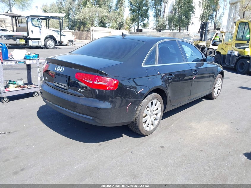 Vin: wauafafl8dn048006, lot: 46651145, audi a4 2.0t premium 20134