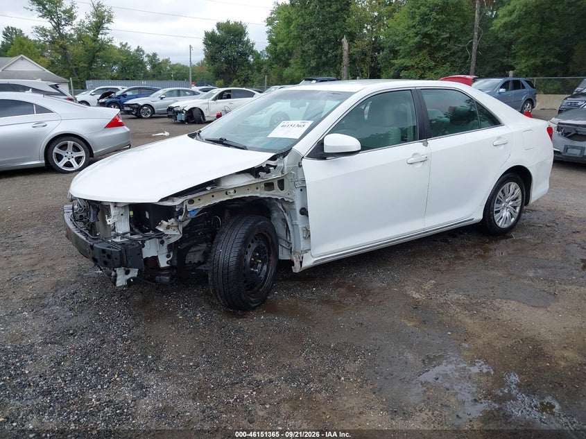 Vin: 4t4bf1fk7er380414, lot: 46651150, toyota camry le 20142
