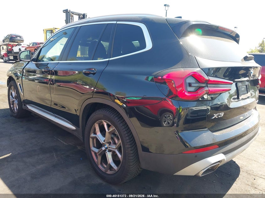 Vin: 5ux43dp04n9j71518, lot: 46651157, bmw x3 sdrive30i 20223
