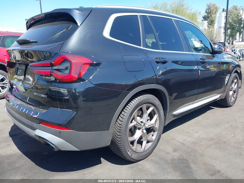 Vin: 5ux43dp04n9j71518, lot: 46651157, bmw x3 sdrive30i 20224