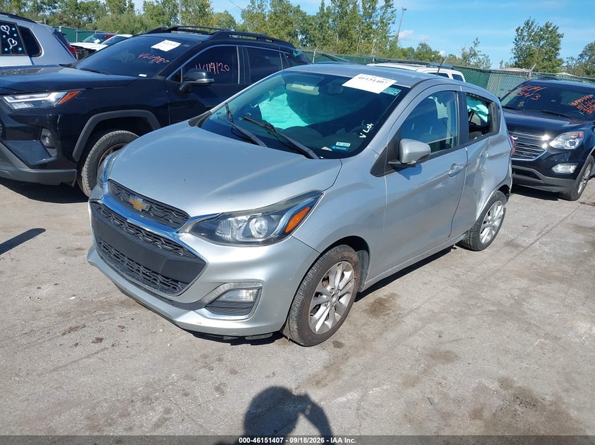 Vin: kl8cd6sa2kc733588, lot: 46651192, chevrolet spark 1lt cvt 20192