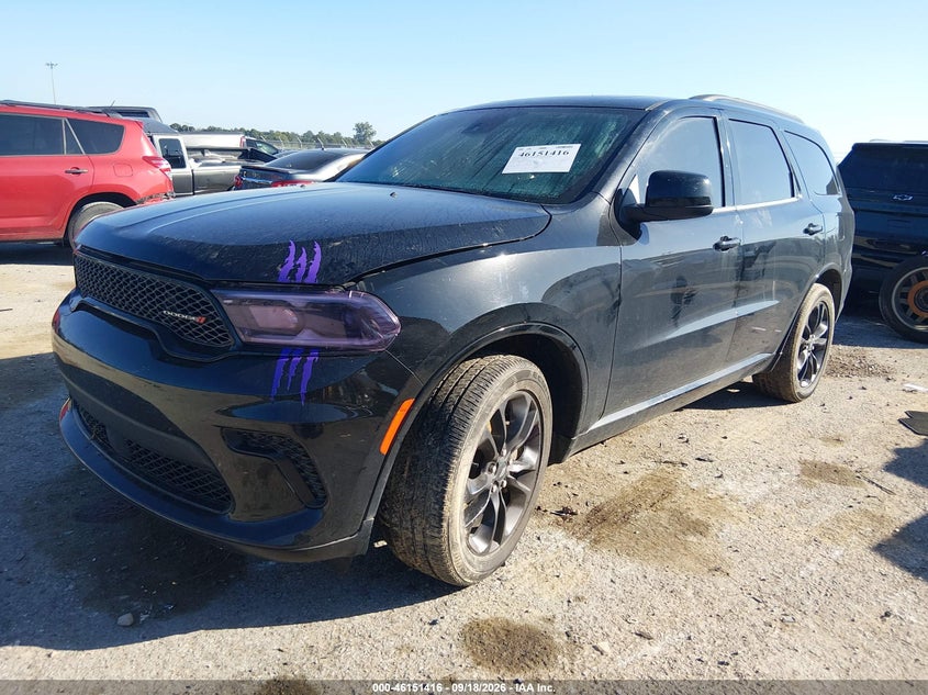 Vin: 1c4rdhag9rc172285, lot: 46651201, dodge durango sxt plus rwd 20242
