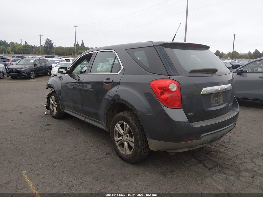 Vin: 2cnflcec2b6320545, lot: 46651217, chevrolet equinox ls 20113