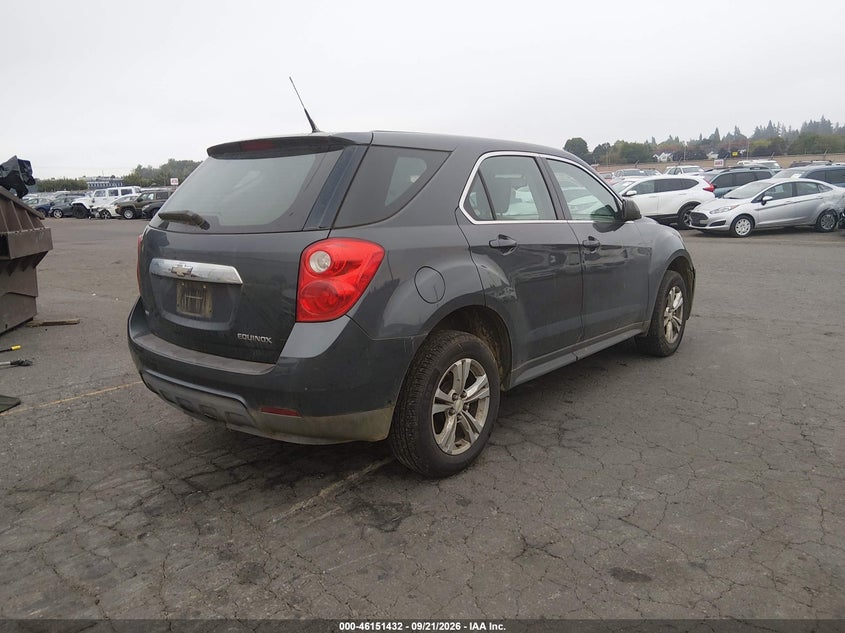 Vin: 2cnflcec2b6320545, lot: 46651217, chevrolet equinox ls 20114