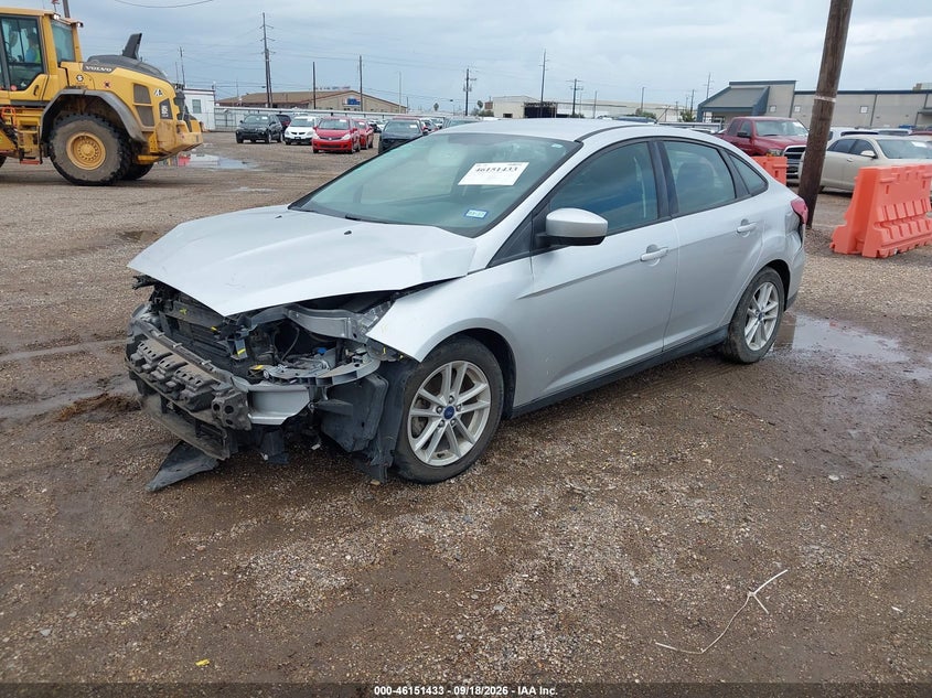 Vin: 1fadp3fe3jl229814, lot: 46651218, ford focus se 20182