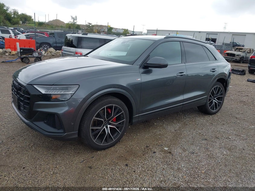 Vin: wa1evbf16nd024963, lot: 46651219, audi q8 premium plus 55 tfsi quattro tiptronic 20222