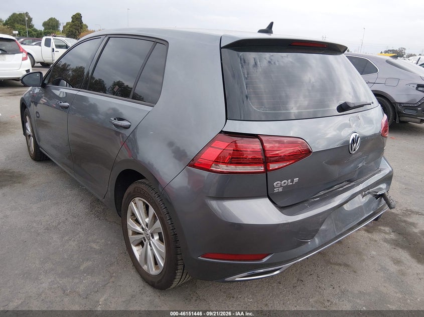 Vin: 3vwg17au4jm263304, lot: 46651231, volkswagen golf tsi s/tsi se 20183
