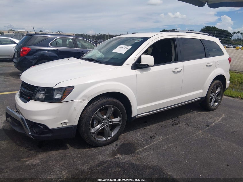 Vin: 3c4pdcgg0jt166577, lot: 46651235, dodge journey crossroad 20182