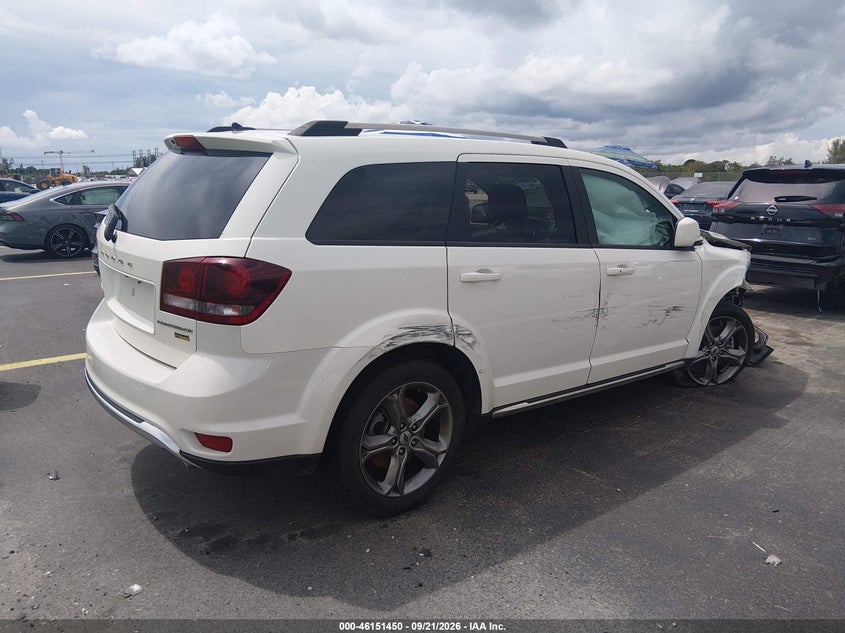 Vin: 3c4pdcgg0jt166577, lot: 46651235, dodge journey crossroad 20184