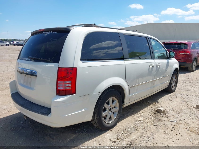 Vin: 2a4rr5d12ar206533, lot: 46651257, chrysler town & country touring 20104