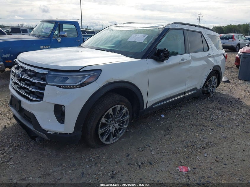 Vin: 1fmuk8dh8sga14535, lot: 46651275, ford explorer active 20252